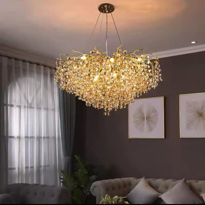 lustre design feuillage scintillant (copie)