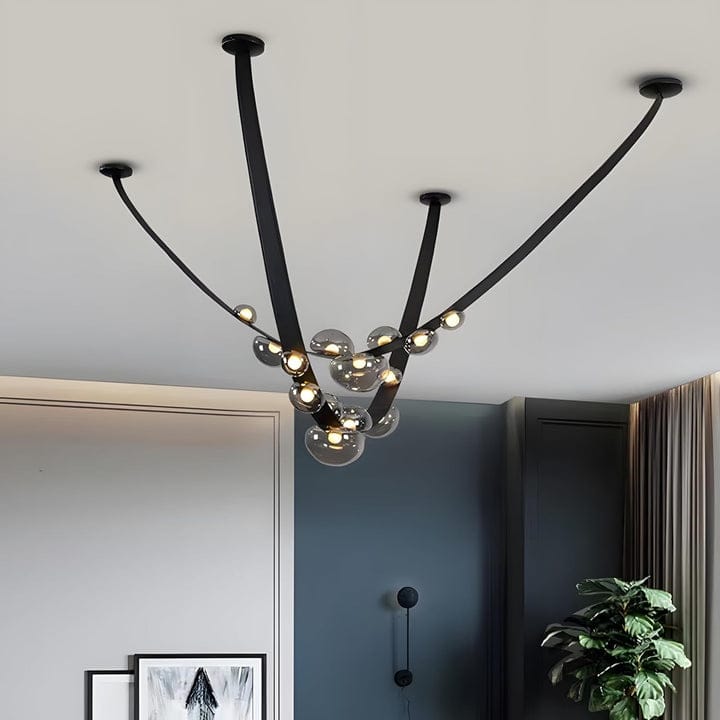 suspension infinie en noir à led (copie)